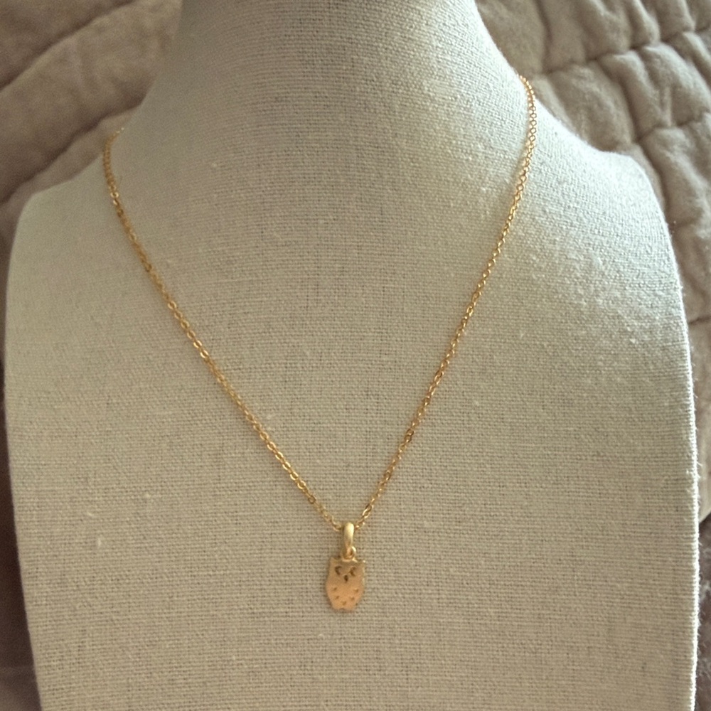 Owl Pendant Necklace - Picture 4 of 5